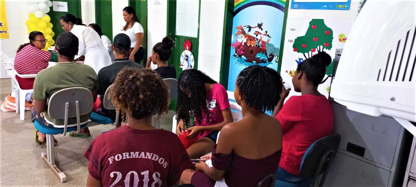 Camacã: PSF Dr. Aníbal Cavalcanti de Leoventura realiza ação Promover para Prevenir para adolescentes